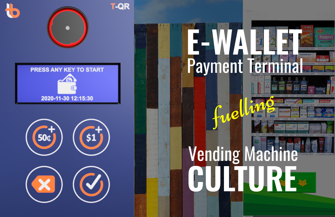 E-Wallet Payment Terminal Fuelling Vending Machine Culture